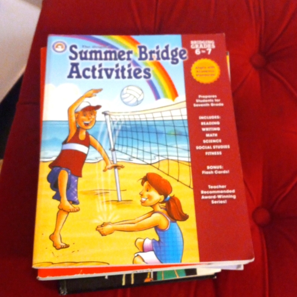 Summer Bridge Activities Workbook Paperback Grades 6 to 7